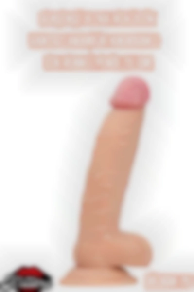 #Kissers00434 - Gerçekçi Ultra Realistik Vantuzlanabilir Penis 20 Cm