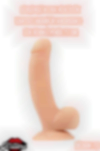 #Kissers00432 - Gerçekçi Ultra Realistik Vantuzlanabilir Kıkırdaklı Penis 21 Cm