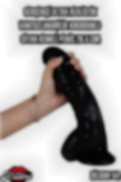 #Kissers00413 - Ultra Realistik Siyah Renkli Penis 26.5 Cm