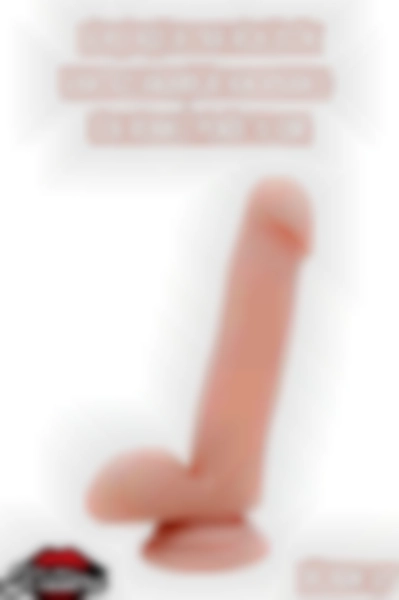 #Kissers00396 - Ultra Realistik Vantuzlu Ten Renkli Penis 18 Cm
