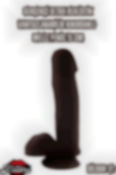 #Kissers00391 - Ultra Realistik Vantuzlanabilir Kıkırdaklı Melez Penis 18 Cm