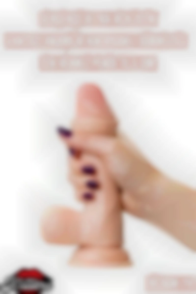 #Kissers00384 - Ultra Realistik Vantuzlu Sünnetsiz Penis 18.5 Cm