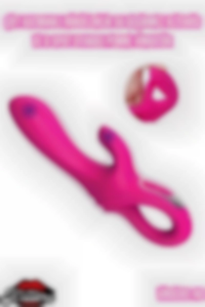 #Kissers00780 - Çift Katmanlı Bükülebilir Su Geçirmez Klitoris ve G-Spot Uyarıcı Pembe