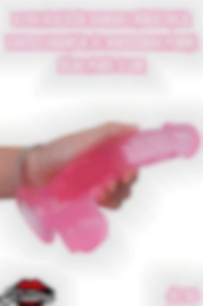 #Kissers00350 - Ultra Realistik Damarlı Bükülebilir Dildo 18 Cm