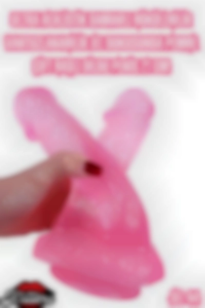 #Kissers00335 - Ultra Realistik Damarlı Bükülebilir Vantuzlanabilir Pembe Çift Başlı Dildo Penis 21 Cm Kissers