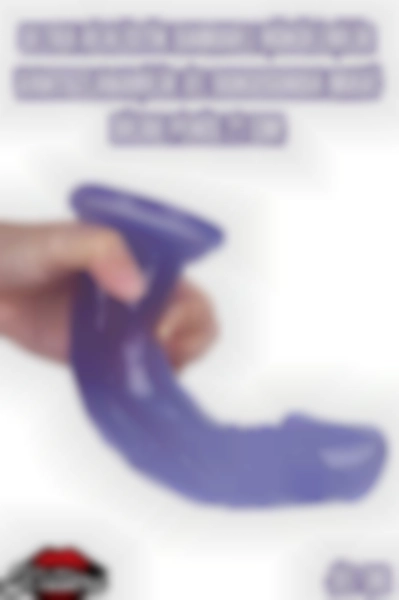 #Kissers00327 - Ultra Realistik Damarlı Mavi Dildo Penis 21 Cm Uzunluğunda