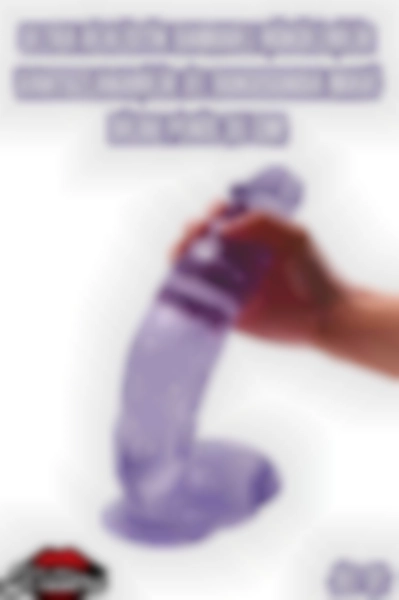 #Kissers00321 - Ultra Realistik Mavi Dildo Penis 30 Cm