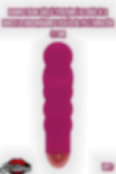 #Kissers00260 - 12 Cm Kırmızı Titreşimli Klitoris ve G Nokta Uyarıcı Vibratör