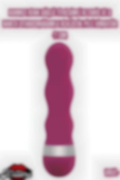 #Kissers00258 - 11 Cm Kırmızı Titreşimli Klitoris ve G Nokta Uyarıcı Vibratör