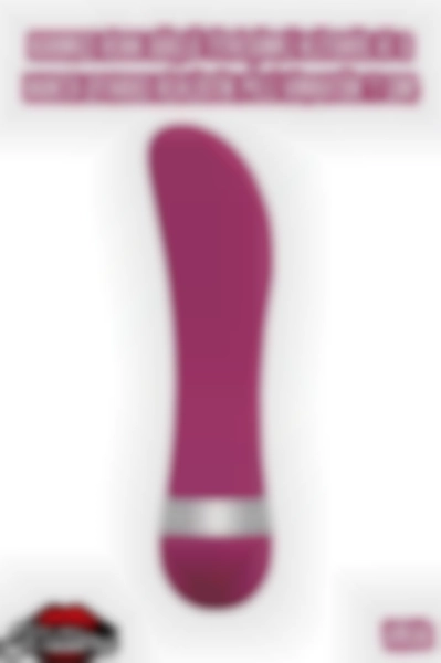 #Kissers00255 - 11 Cm Kırmızı Titreşimli Klitoris ve G Nokta Uyarıcı Vibratör