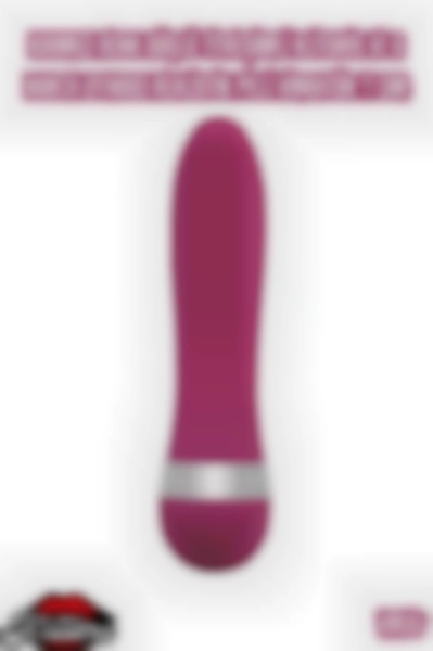 #Kissers00254 - 11 Cm Kırmızı Titreşimli Klitoris ve G Nokta Uyarıcı Vibratör