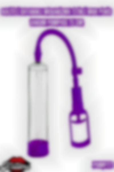 #Kissers00239 - Mor Penis Vakum Pompası 20 Cm