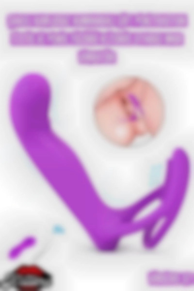 #Kissers00766 - Şarjlı Kablosuz Kumandalı Çift Penetrasyon Testis ve Penis Yüzüğü Klit