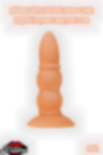 #Kissers00223 - 15 Cm Boğumlu Süper Realistik Anal Gevşetici Tıkaç Plug