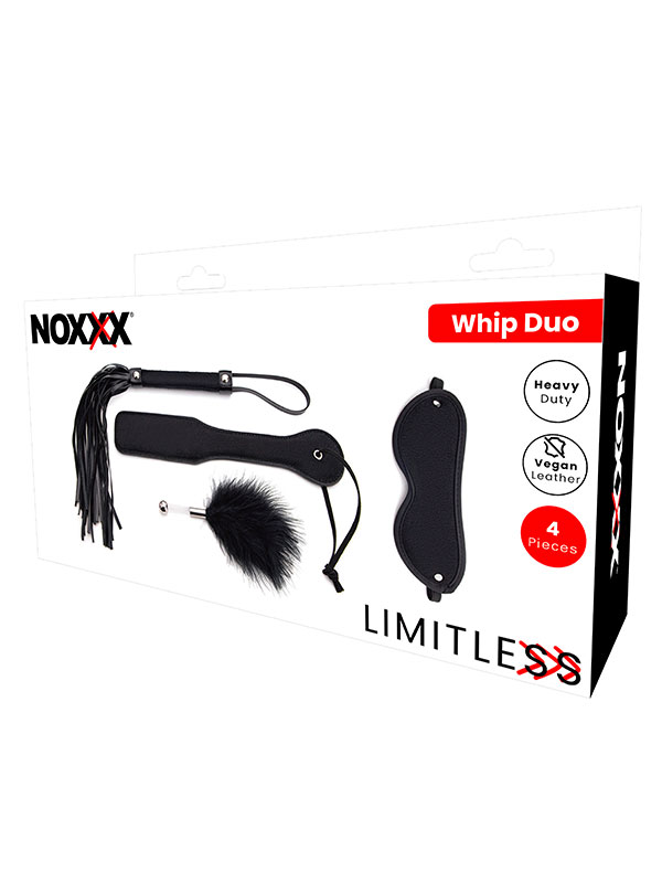 #705300 - NOXXX LIMITLESS Kırbaç Şaplak Maske Tüy Seti