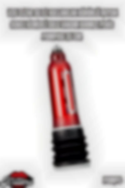 #Kissers00209 - 30 cm Kırmızı Penis Pompası Körüklü Vakum Sistemi