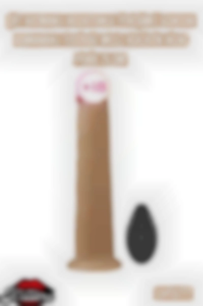 #Kissers00199 - 25 Cm Rotasyonlu Titreşimli Realistik Dildo Penis