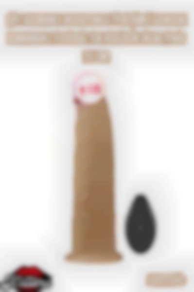 #Kissers00197 - Uzaktan Kumandalı Realistik Dildo Penis 20 Cm