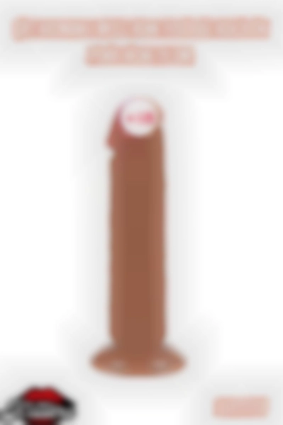 #Kissers00195 - 20 Cm Çift Katmanlı Melez Realistik Penis Dildo