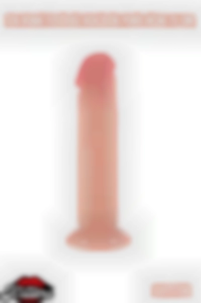 #Kissers00194 - 20 Cm Realistik Ten Rengi Testissiz Penis Dildo