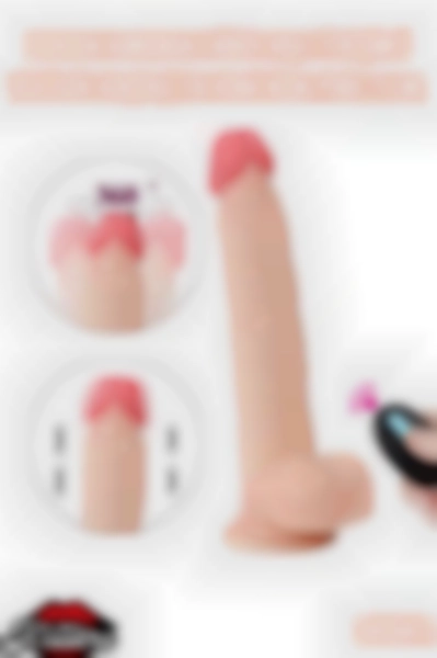 #Kissers00129 - 23 Cm Uzaktan Kumandalı Dildo Penis