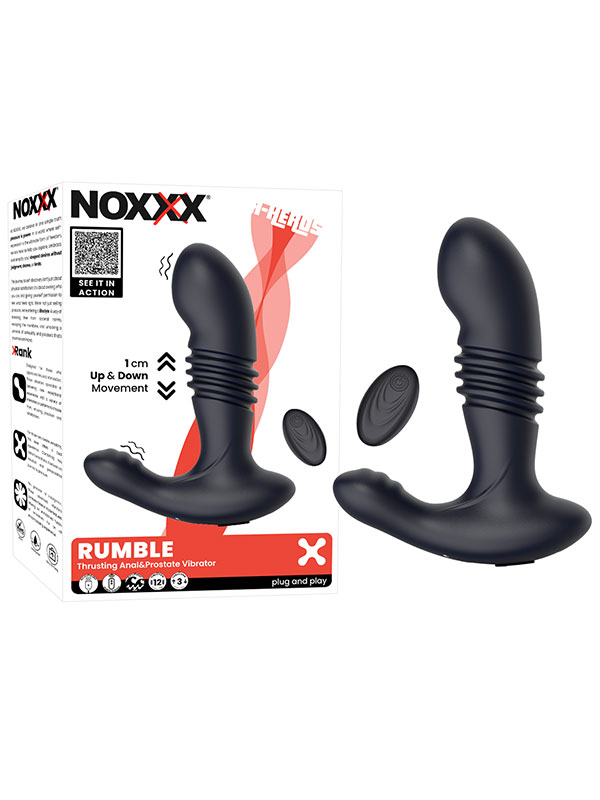 #802162 - NOXXX A-Heros Rumble Şarjlı Uzaktan Kumandalı İleri Geri Hareketli Vibratör