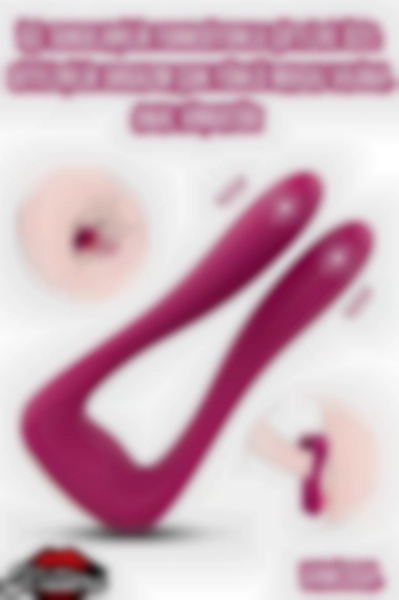#Kissers00108 - Çok Yönlü Masaj Vajina Anal Vibratör