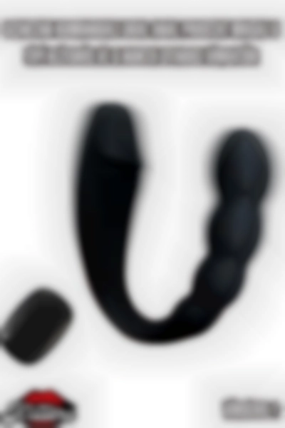 #Kissers00736 - Uzaktan Kumandalı Oral Anal Prostat Masaj U Tipi Klitoris ve G Nokta U