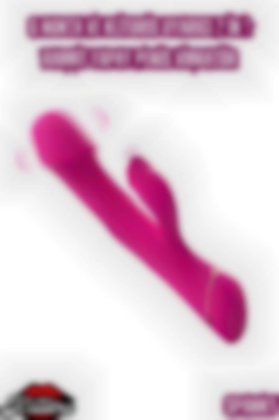 #Kissers0090 - 2 in 1 Rabbit Yapay Penis Vibratör