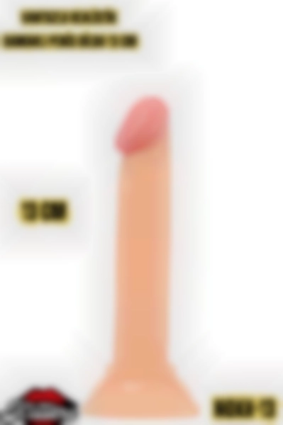 #Kissers00085 - 13 CM Realistik Damarlı Penis Dildo