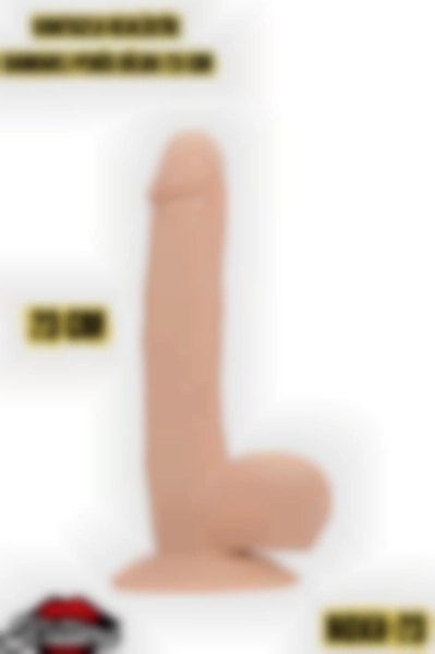 #Kissers00084 - 23 CM Realistik Damarlı Penis Dildo