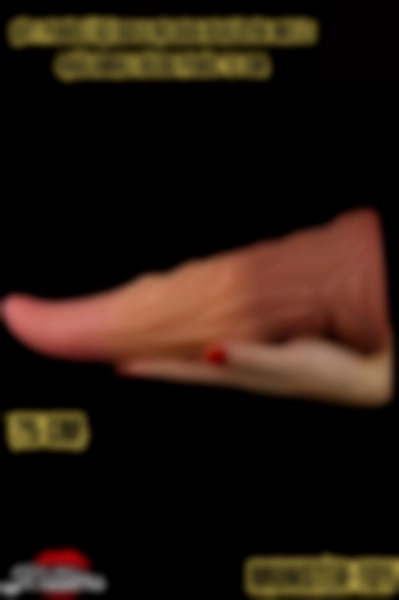 #Kissers00081 - 18 CM Penisli İçi Dolu Belden Bağlamalı Penis 25 CM