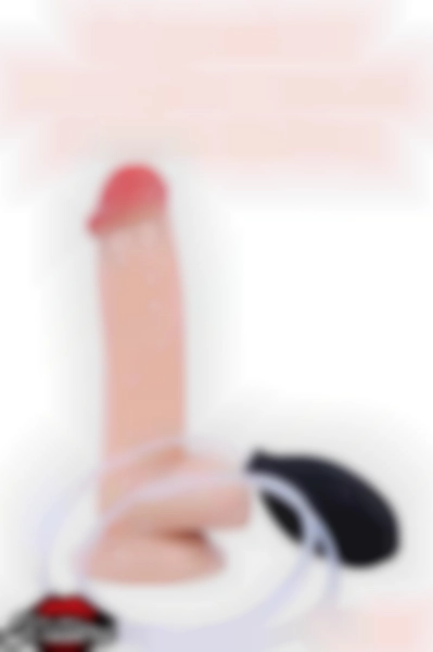 #Kissers00735 - Ultra Realistik Kıkırdaklı Pompalı Penis 18 Cm