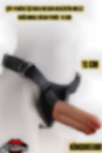 #Kissers00073 - Çift Penisli Realistik Dildo Penis 18 CM