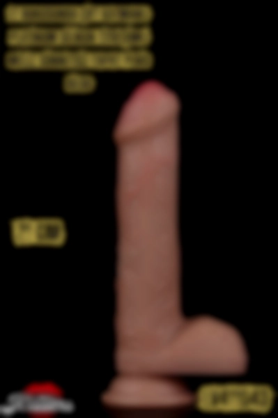#Kissers00072 - Titreşimli Silikon Dildo Penis 21CM