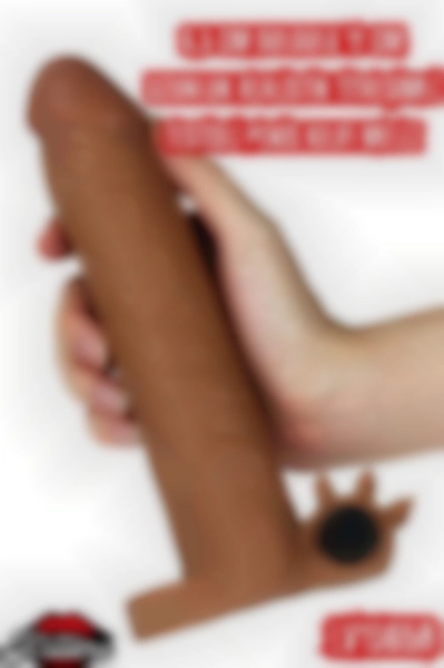 #Kissers0058 - Gerçekçi Titreşimli Penis Kılıfı Melez