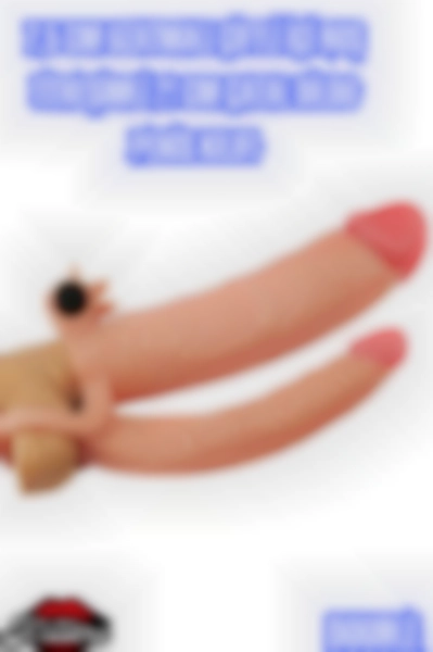 #Kissers0050 - Çiftli İçi Boş Titreşimli Dildo Penis Kılıfı