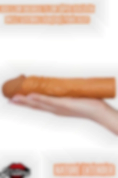 #Kissers0048 - Melez Uzatmalı Gerçekçi Penis Kılıfı