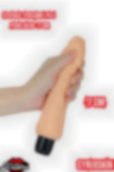 #Kissers0043 - 17 CM Testissiz Titreşimli Pilli Penis Dildo