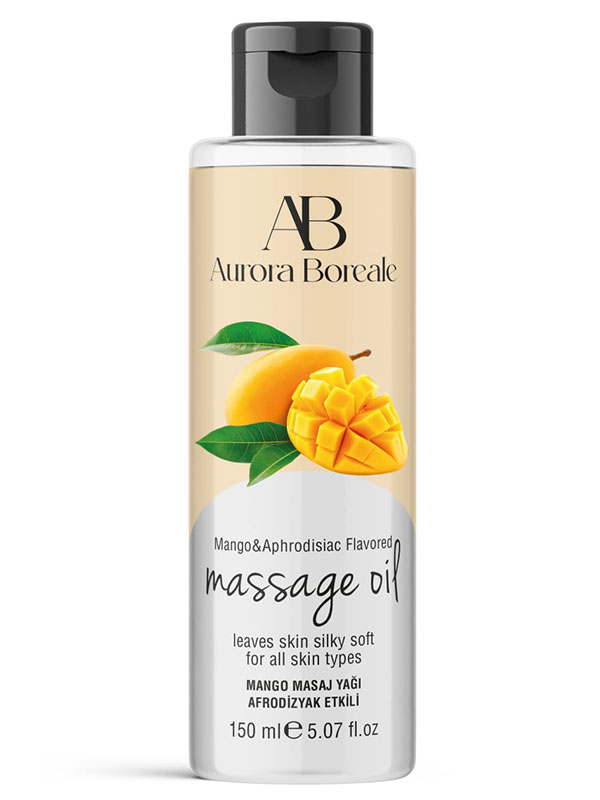 #AB3503 - Aurora Boreale Mango Aromalı Afrodizyaklı Masaj Yağı 150ml