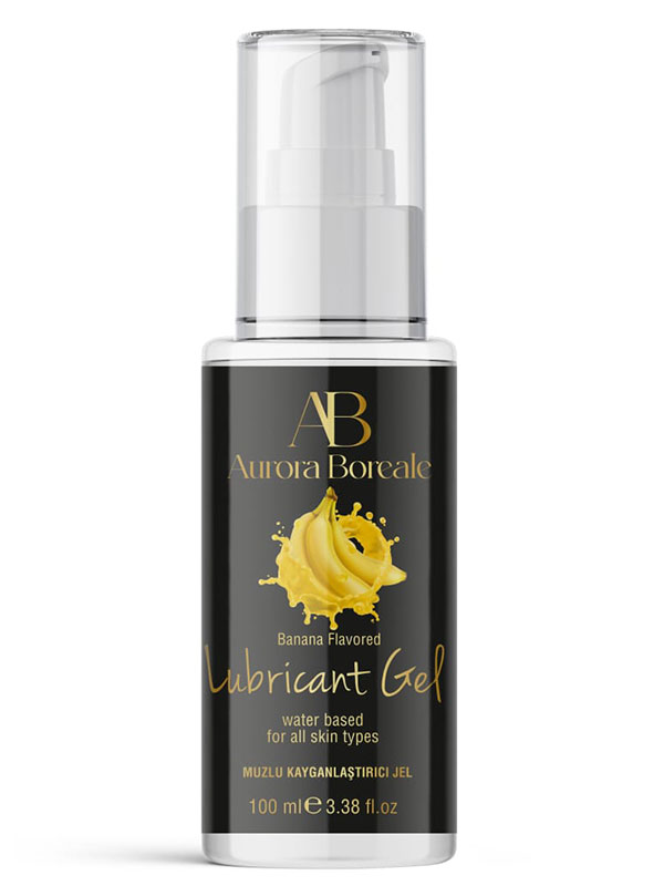 #AB3516 - Aurora Boreale Muz Aromalı Kayganlaştırıcı Jel 100ml