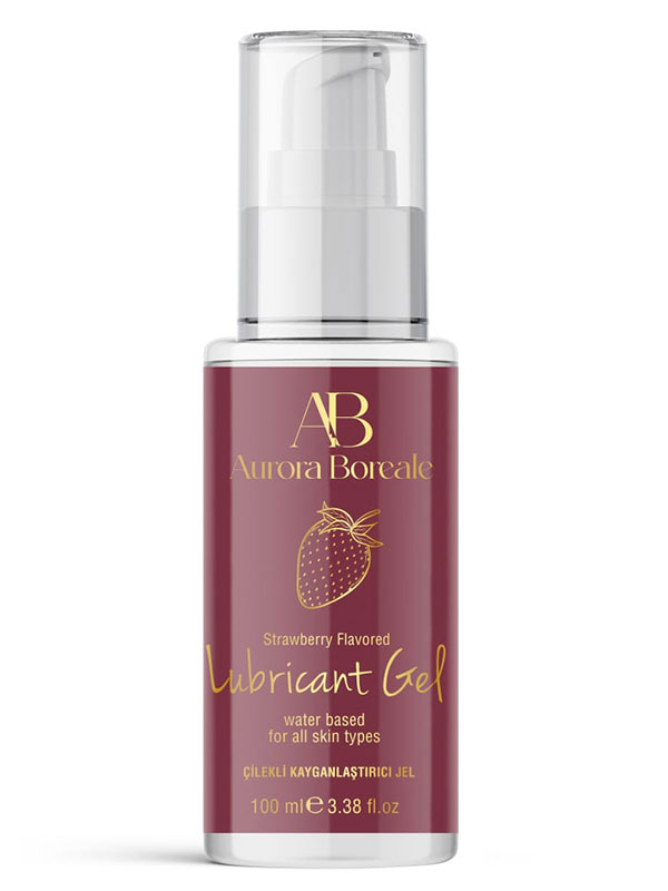 #AB3521 - Aurora Boreale Çilek Aromalı Kayganlaştırıcı Jel 100ml