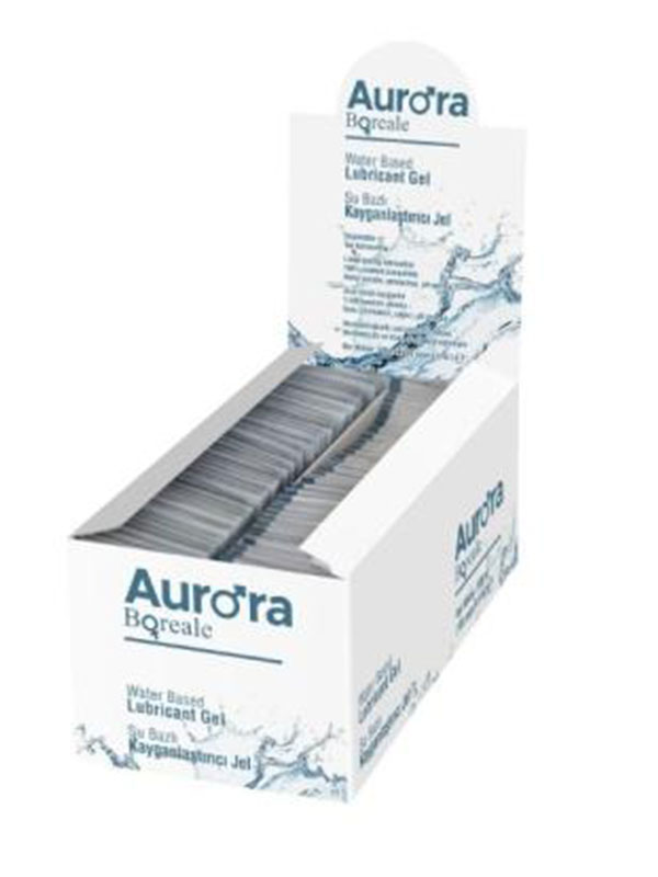 #AB3523 - Aurora Boreale 5ml Şase Sade Kayganlaştırıcı Jel 100 Adet
