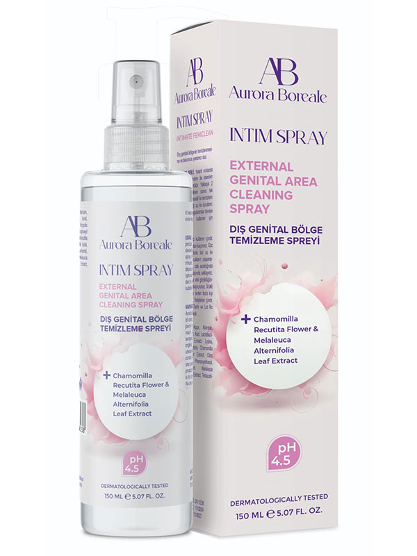 #AB3524 - Aurora Boreale İntim Dış Genital Bölge Temizleme Spreyi 150ml
