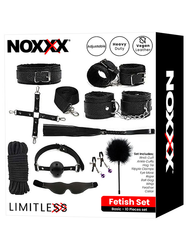 #AMSMS5 - NOXXX Limitless 10 Parça Fetiş Set