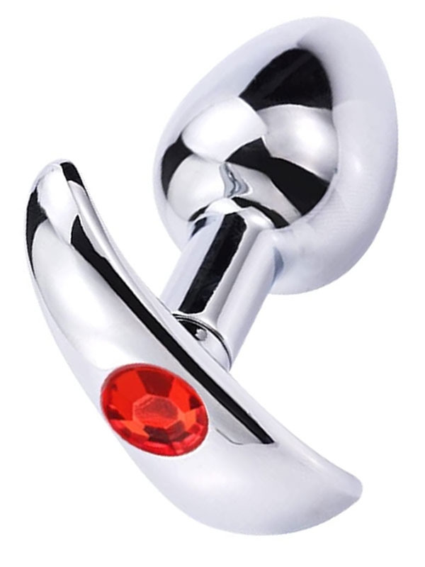 #401015 - NOXXX Anal Plug Taşlı T şeklinde 8 cm