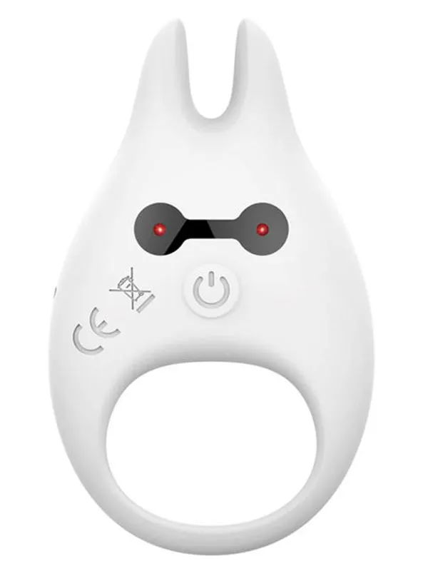 #AMOTQ1 - Diablo Led Işıklı Şarjlı Titreşimli Penis Halkası