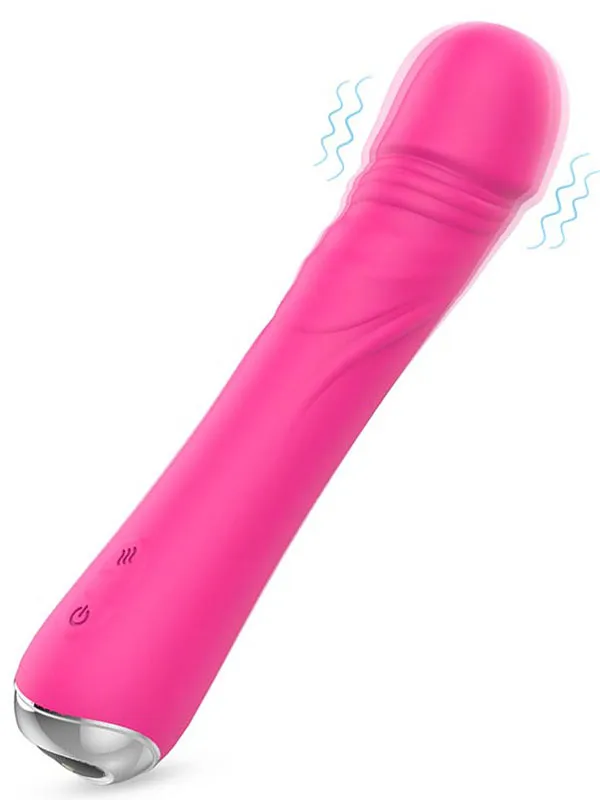 #S370 - Isıtmalı Titreşimli Esnek Vibratör 21 cm