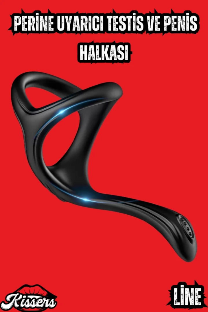 #7439 - Perine Uyarıcı Esnek Penis ve Testis Halkası