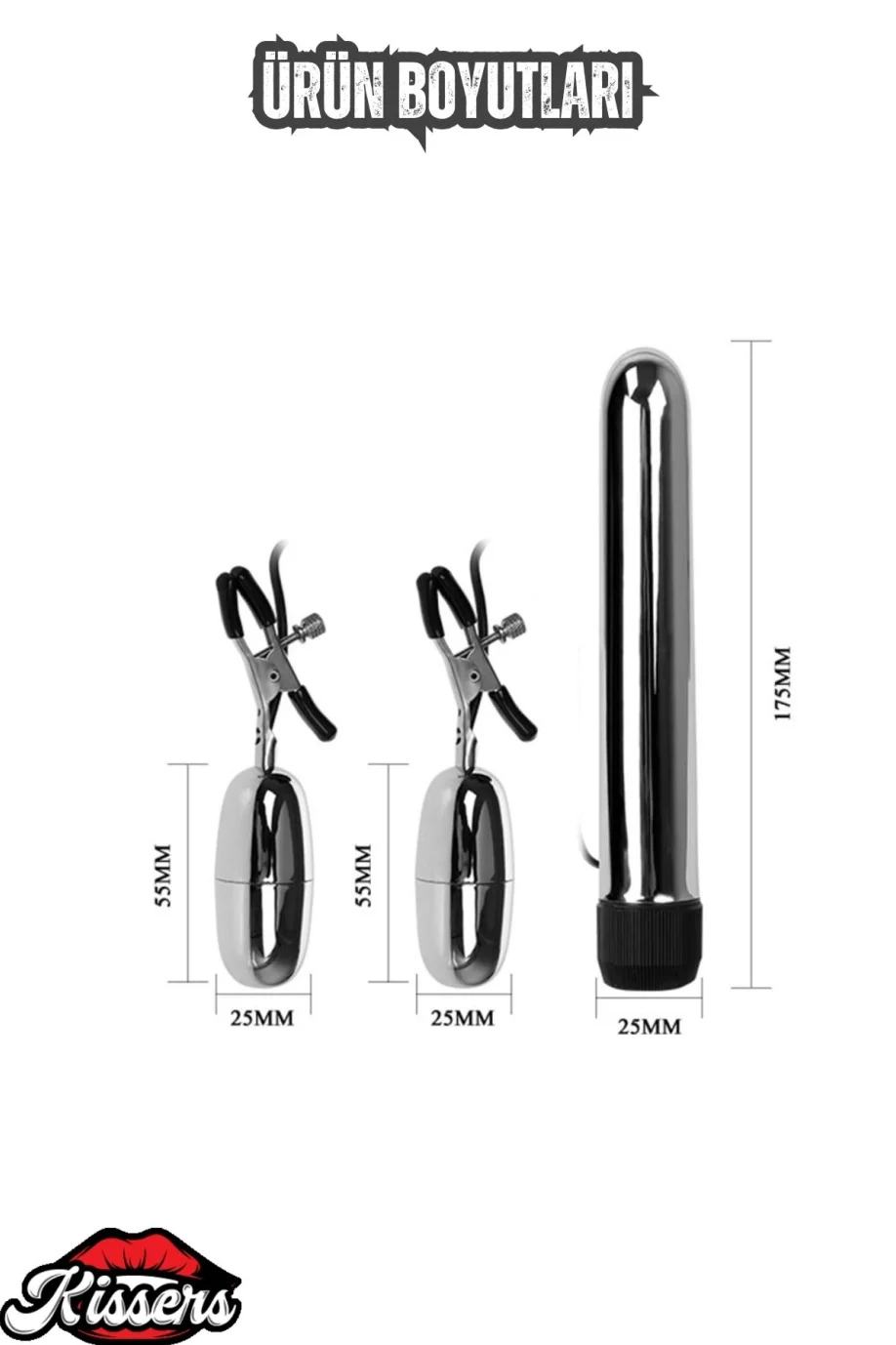 #3704 - Heyecan Verici Deneyimler Sunan Elektro şok Titreşimli Vibratör